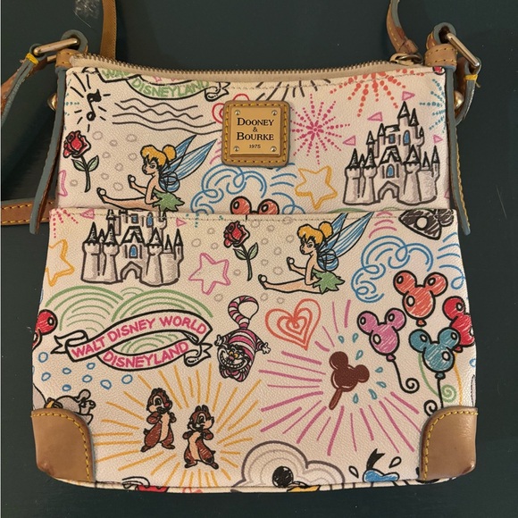 Dooney & Bourke Crossbody Bag with Disney Print - Picture 1 of 3